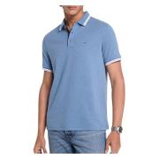 Klassisk Heathered Polo Skjorte