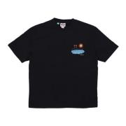 Earth Day Planet Tee Jet Black