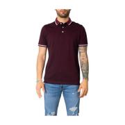 Bordeaux Bomuld Polo Shirt