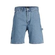 Blå Bomuld Bermuda Shorts