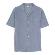 Terry Cotton Short-Sleeved Shirt