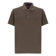 Brun Polo Skjorte med Knapper