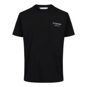 Sort klassisk regular fit jersey T-shirt