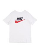 Nike Sportswear Shirts 'Futura'  lys rød / sort / hvid