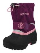 TROLLKIDS Boots 'Telemark'  grå / brombær / lyserød / sort