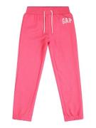 GAP Bukser  fuchsia / hvid