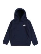 Nike Sportswear Sweatshirt 'Club'  marin / hvid