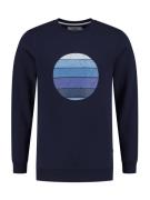 Shiwi Sweatshirt 'Sunset Shades'  navy / indigo / røgblå / azur / mørkeblå