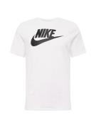 Nike Sportswear Bluser & t-shirts 'Futura'  sort / hvid