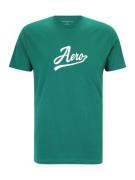 AÉROPOSTALE Bluser & t-shirts  grøn / hvid