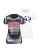 Gap Petite Shirts 'FRANCHISE'  navy / rød / hvid