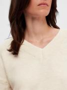 SELECTED FEMME Pullover 'MALINE'  creme
