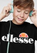 ELLESSE Shirts 'Malia'  orange / koral / sort / hvid