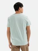 CAMEL ACTIVE Bluser & t-shirts  brokade / mørkebrun / pastelgrøn / hvid