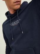 JACK & JONES Sweatshirt 'JPRBLUArchie'  navy / hvid