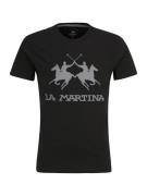 La Martina Bluser & t-shirts  grå / sort