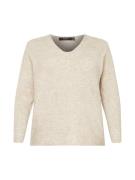 Vero Moda Curve Pullover  beige-meleret