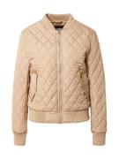 Urban Classics Overgangsjakke 'Diamond Quilt'  beige