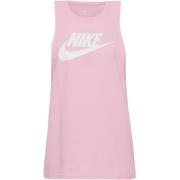 Nike Sportswear Overdel  lyserød / hvid