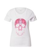EINSTEIN & NEWTON Shirts 'Light Skull'  pink / hvid