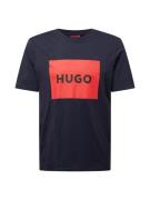 HUGO Bluser & t-shirts 'Dulive222'  navy / rød / sort
