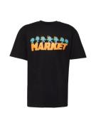 MARKET Bluser & t-shirts 'Keep Going'  blå / grøn / orange / sort