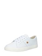 Lauren Ralph Lauren Sneaker low 'Janson II'  guld / hvid