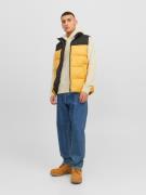 JACK & JONES Vest 'Toby'  honning / sort