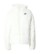 Nike Sportswear Vinterjakke  sort / hvid