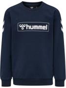 Hummel Sweatshirt  navy / hvid
