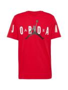Jordan Bluser & t-shirts  brandrød / sort / hvid
