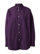 Monki Bluse  aubergine