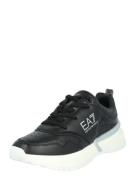 EA7 Emporio Armani Sneaker low 'BRAVERY 7'  lysegrå / sort