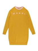 Marni Kjole  curry / pastelpink