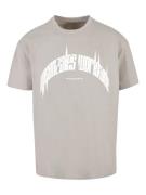 MJ Gonzales Bluser & t-shirts 'Higher Than Heaven'  grå / hvid