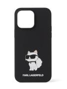 Karl Lagerfeld Smartphone-etui ' iPhone 14 Pro Max'  sort / hvid