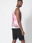 KOROSHI Bluser & t-shirts  fuchsia / lys pink / sort / hvid