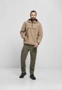 Brandit Fleecejakke ' Teddyfleece Worker'  camel