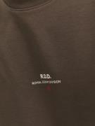 R.D.D. ROYAL DENIM DIVISION Bluser & t-shirts  rustbrun / mokka / hvid