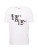 HUGO Bluser & t-shirts 'Davalon'  sort / hvid