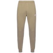 Nike Sportswear Bukser 'Club Fleece'  mørkebeige / hvid