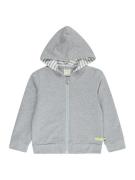 loud + proud Sweatshirt  grå-meleret / siv / hvid