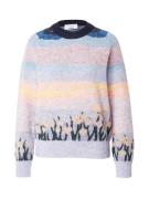 florence by mills exclusive for ABOUT YOU Pullover 'Flurry'  navy / pastellilla / pastelorange / pastelpink