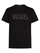 Karl Lagerfeld Bluser & t-shirts  sort / sølv