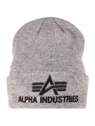 ALPHA INDUSTRIES Hue  grå-meleret / sort