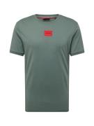HUGO Bluser & t-shirts 'Diragolino212'  gran / rød / sort