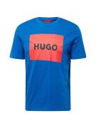 HUGO Bluser & t-shirts 'Dulive222'  royalblå / rød / sort