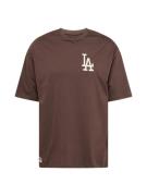 NEW ERA Bluser & t-shirts 'LEAGUE ESSENTIALS'  lysebeige / mørkebrun