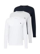 Abercrombie & Fitch Bluser & t-shirts  navy / brun / grå-meleret / hvid