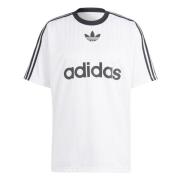 ADIDAS ORIGINALS Bluser & t-shirts 'Adicolor'  sort / hvid